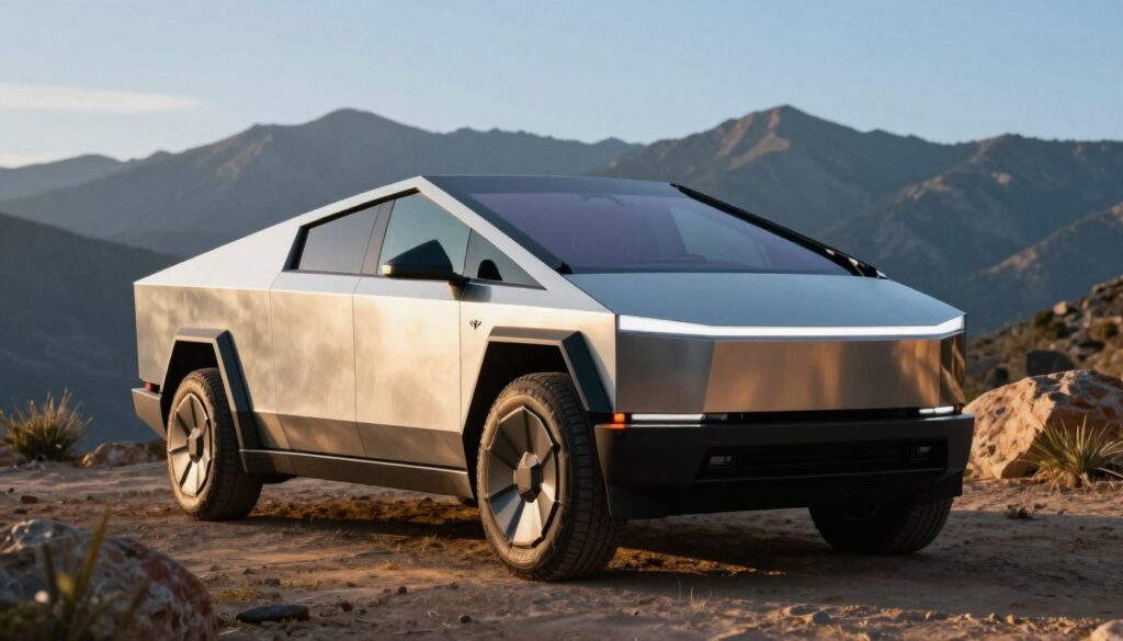 Mobil Tesla Truck Mobil Tesla Truck